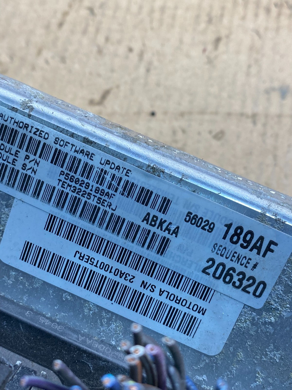2006 Dodge RAM 1500 Durango 3.7L Engine Computer Module ECU PCM AH4663 DG2
