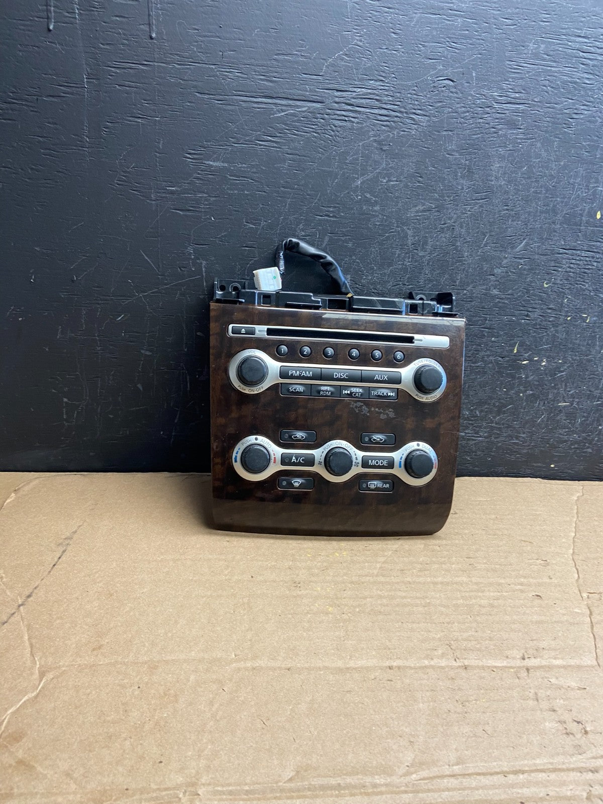 2009 - 2014 Nissan Maxima Radio Panel Climate Control Bezel Trim AF1892 DG0