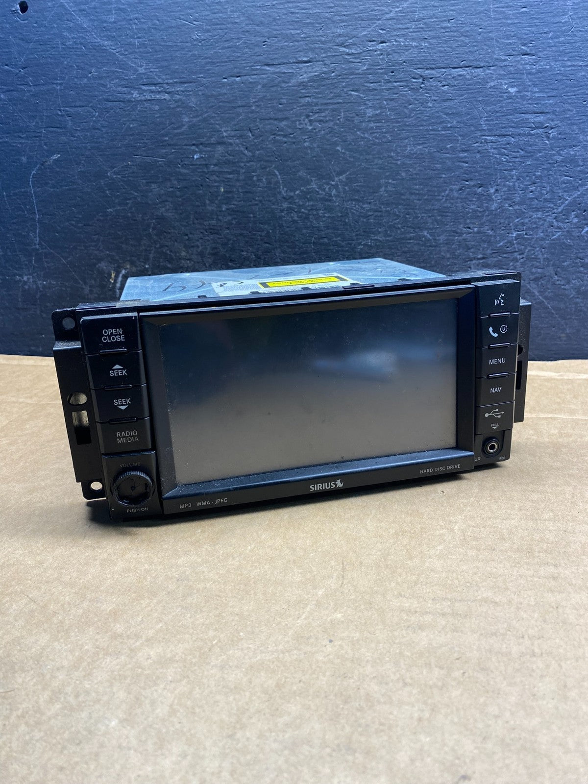 2008 2013 Jeep Dodge Chrysler Screen Display CD Player Satellite Radio AD7566 DG0