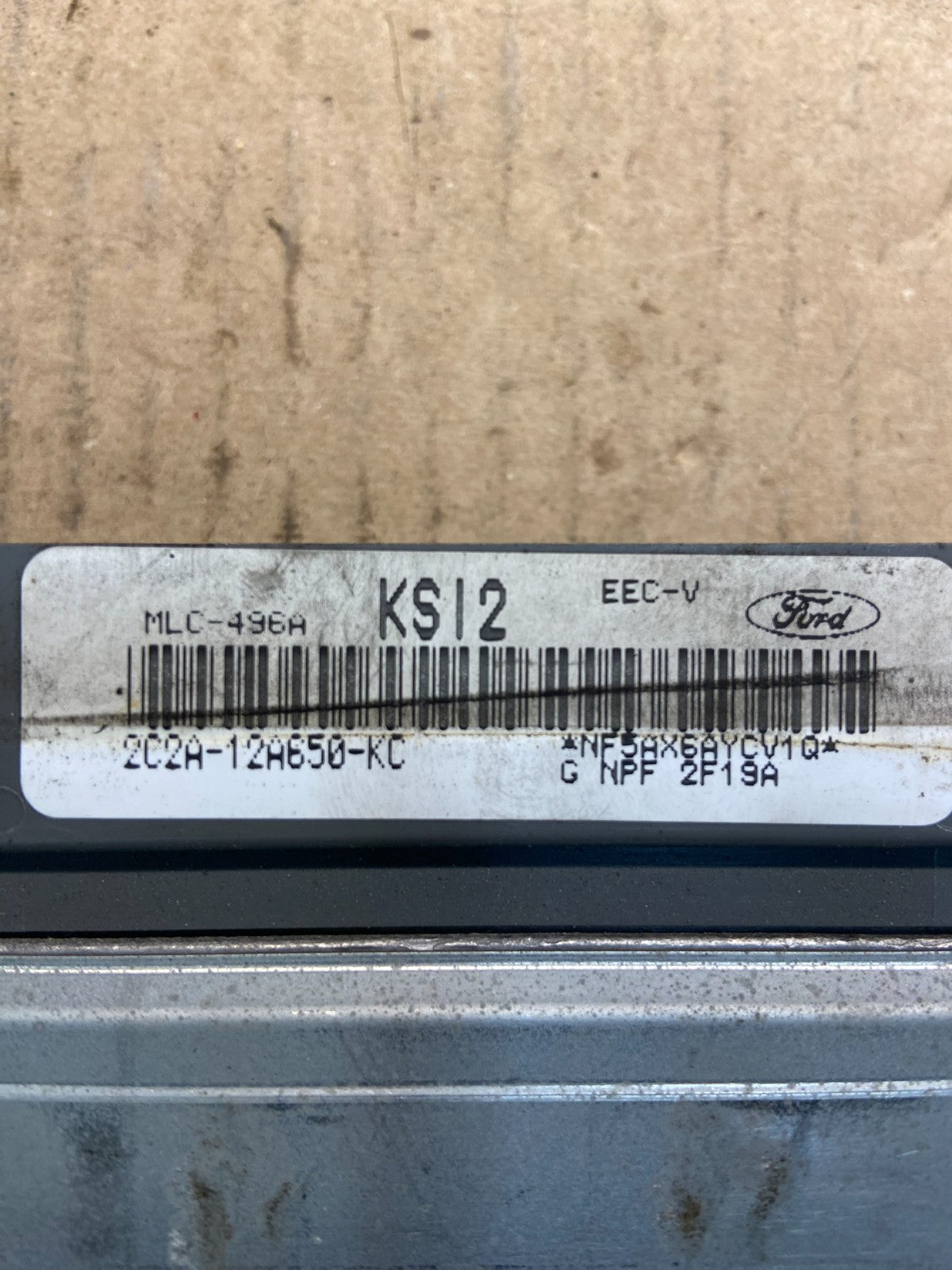 2002 Ford Van E150 4.6L Engine Control Module Unit ECU ac0597 DG2