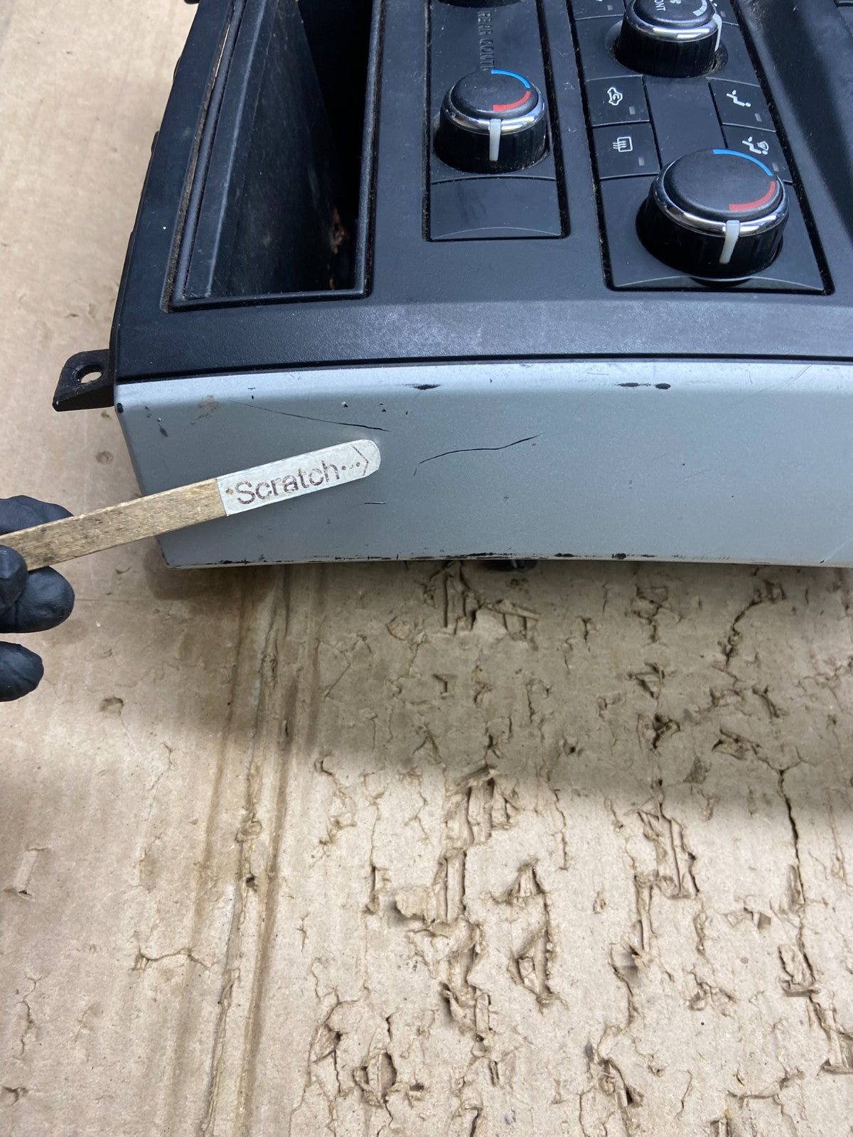 2008-2013 Dodge Grand Caravan  A/C Climate Control Unit Bezel Trim Oem X6446 DG3