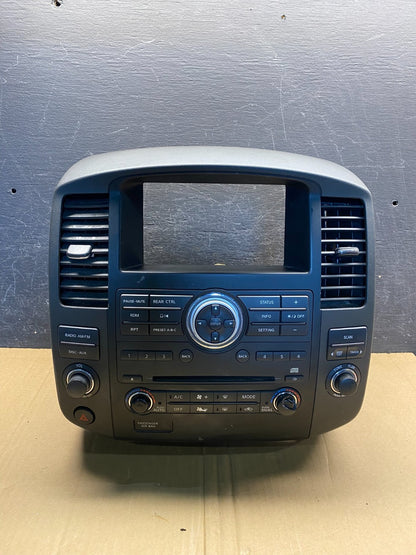 2008 2012 Nissan Pathfinder Radio A/C Heat Temperature Climate Control AI0155 DW0