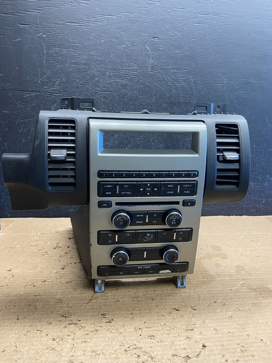 2009-2012 Ford Flex Heater Climate Control Radio CD Control Dash Bezel ah1160 DG0