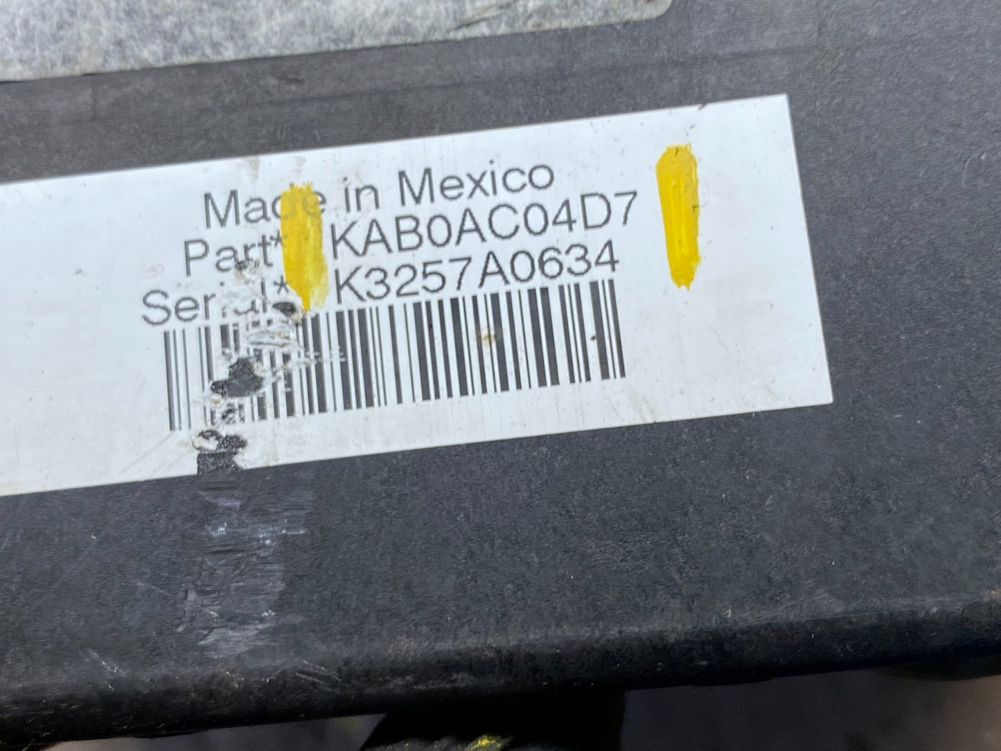 Jeep Liberty Chassis Brain Box Multifunction TIP KAB0AC04DC R25257