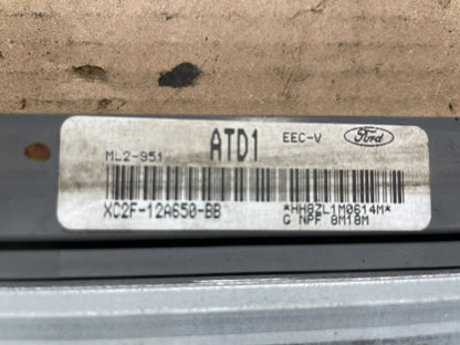 1999 Ford Van E150 4.2L Engine Control Module ECM xc2f-12a650-bb O8520 DG2