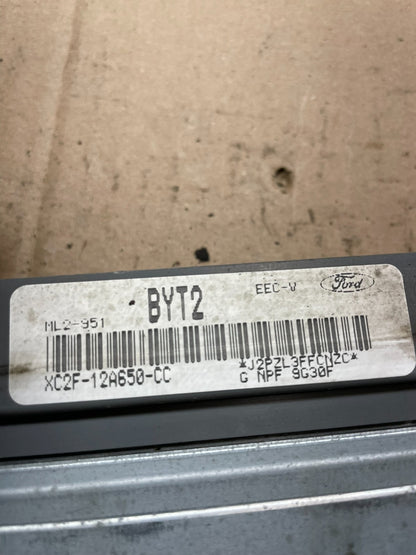 1998 1999 Ford E350 Van 6.8L Engine Control Module Unit ECU ac4420 DG3