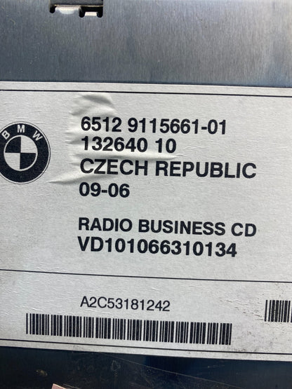 MINI BMW R50 R52 R53 Radio Business CD Player Head Unit AD1498 DG6