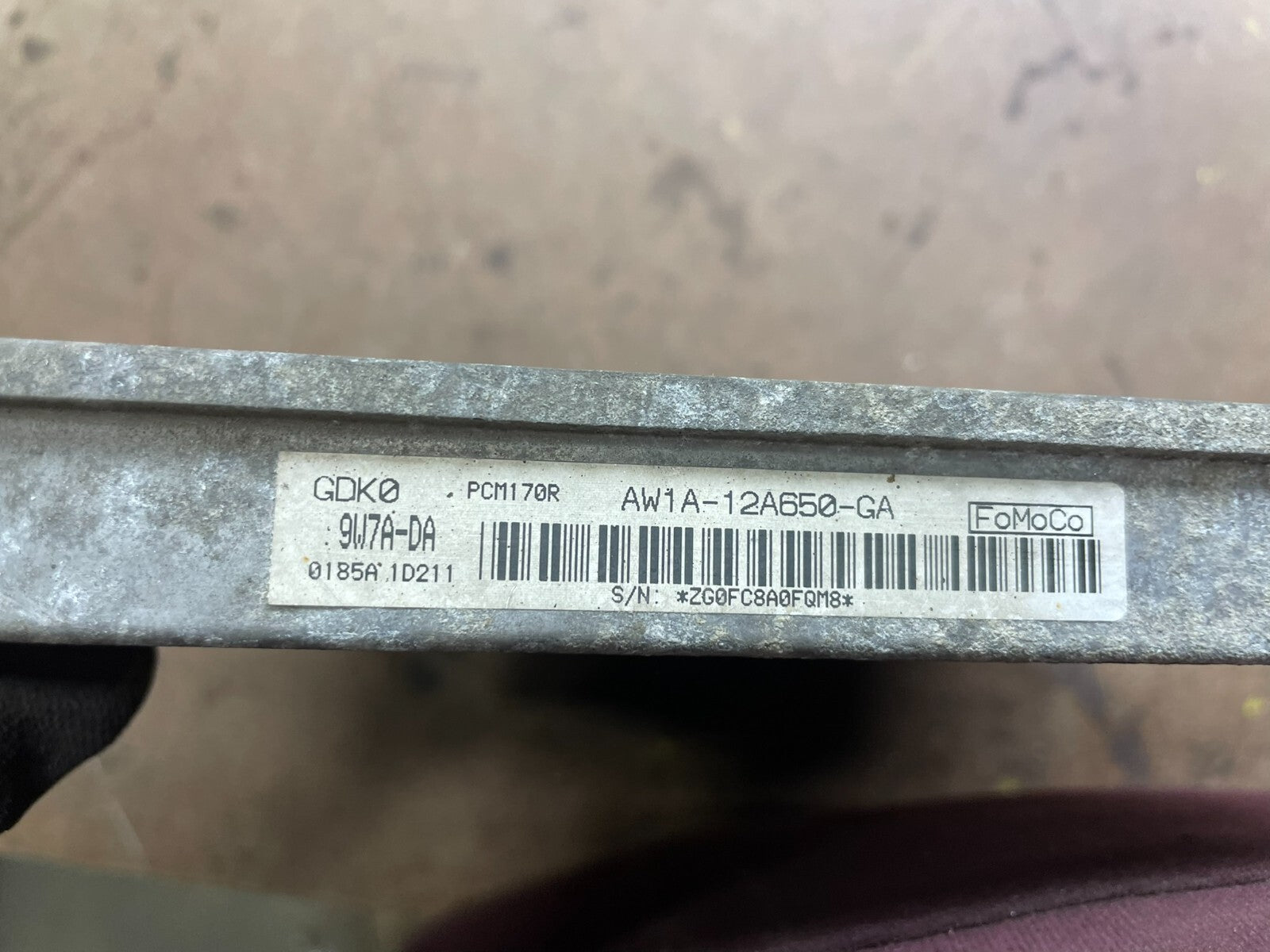 2011 Ford Crown Victoria Ecm Engine Computer Module aw1a-12a650-ga i6675 PS2