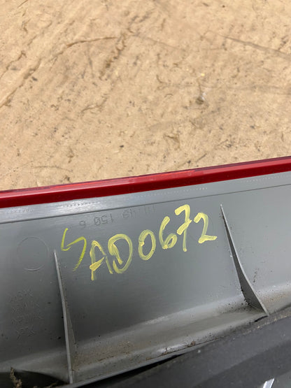 2006 to 2010 Toyota Sienna Right Passenger Rh Inner Tail Light AD0672 LK6