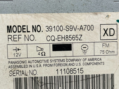2006-2008 Honda Pilot Center Radio AM CD Player Climate Control AI0508 DG9