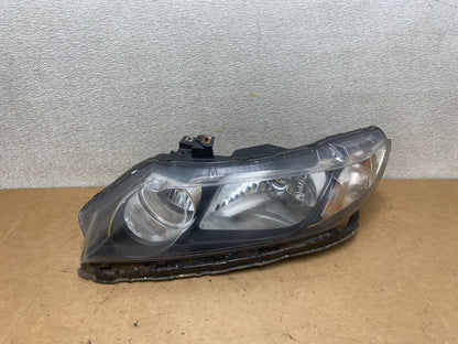 2009 2010 2011 Honda Civic Sedan Left Driver LH Headlight Halogen X5358 DW0