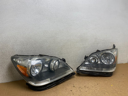 2005 2006 2007 Honda Odyssey Left+Right Set Halogen Headlights V6255 DW2
