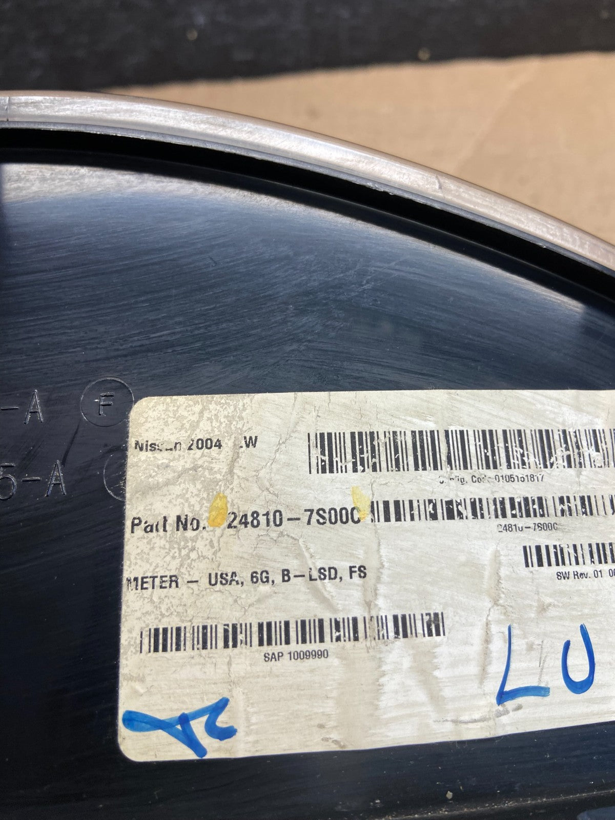 2004 2005 Nissan Armada Speedometer Cluster Gauge AF2162 DG6
