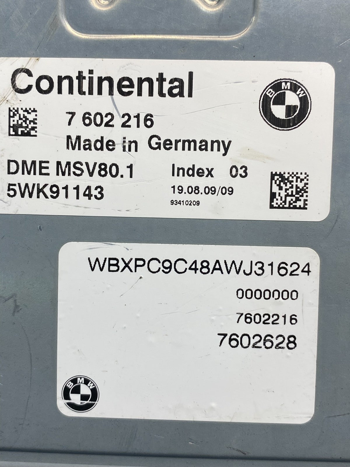 2007 to 2011 Bmw 328i X3 Ecm Ecu Engine Computer Module ad7545 DG2