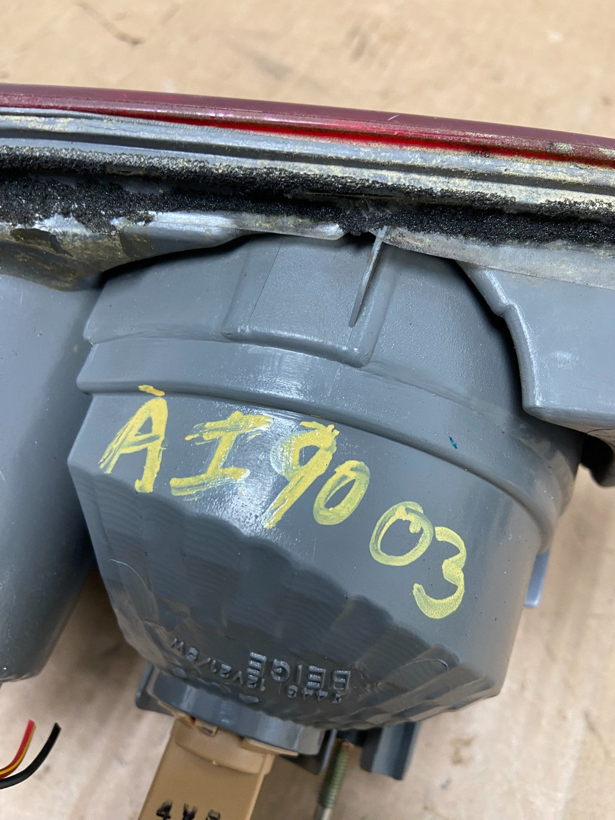 2003 2004 2005 Mazda 6 Left Driver LH Inner Tail Light Taillight AI9003 LK7