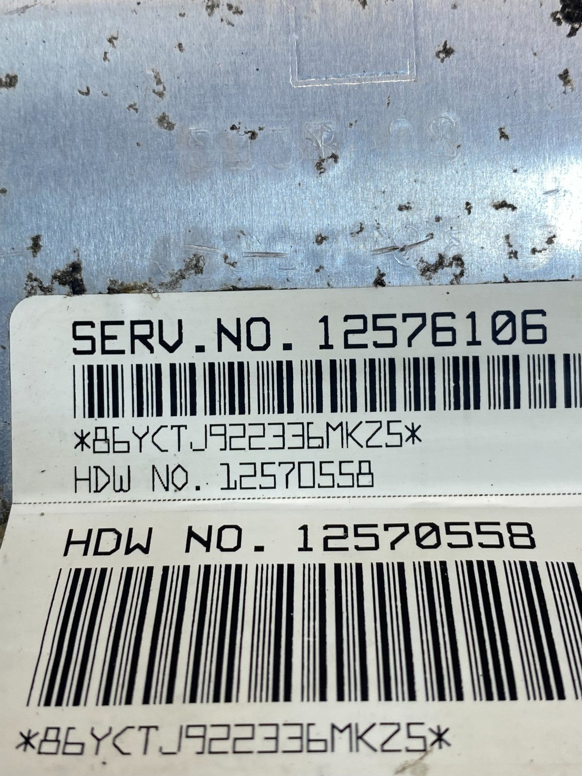 2003 Chevrolet Astro Ecu Engine Control Module Unit Ecm AE6222 DW2