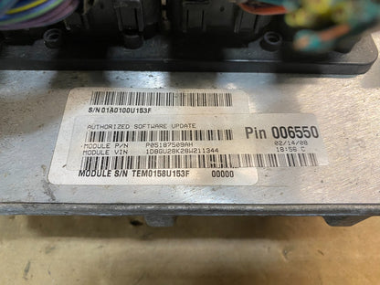 2008 Jeep Liberty Dodge Nitro 3.7L Engine Control Unit ECU ECM AD9790 DW2