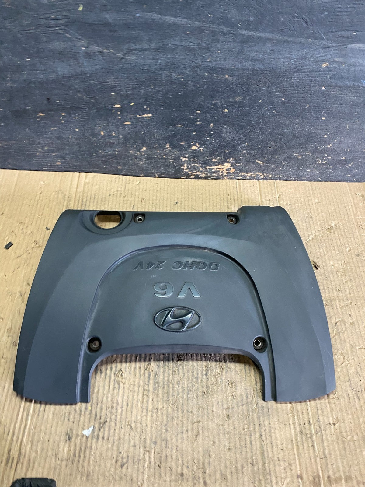 2002 to 2005 Hyundai Sonata 2.4L Engine Trim Cover Oem S8666 DG1