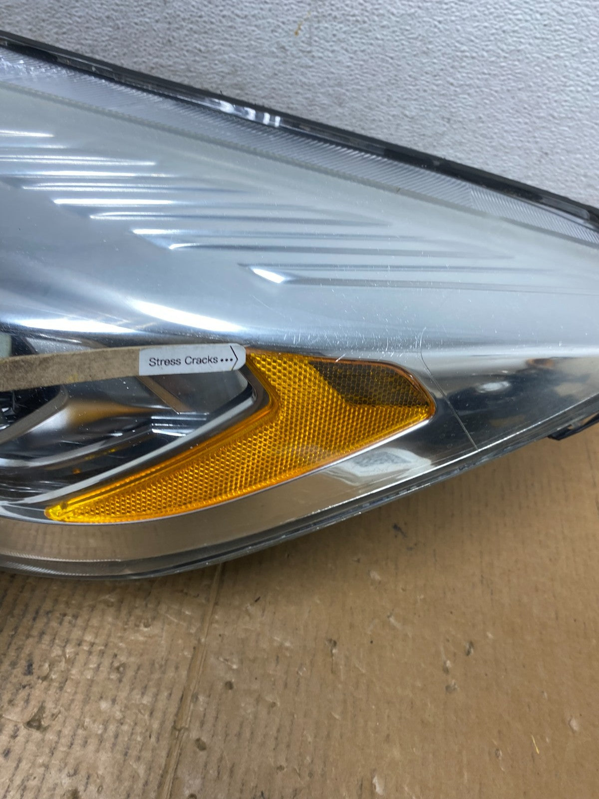 2017 - 2019 Ford Escape Left Driver Lh Side LED Headlight W/Module AE1308 DW4