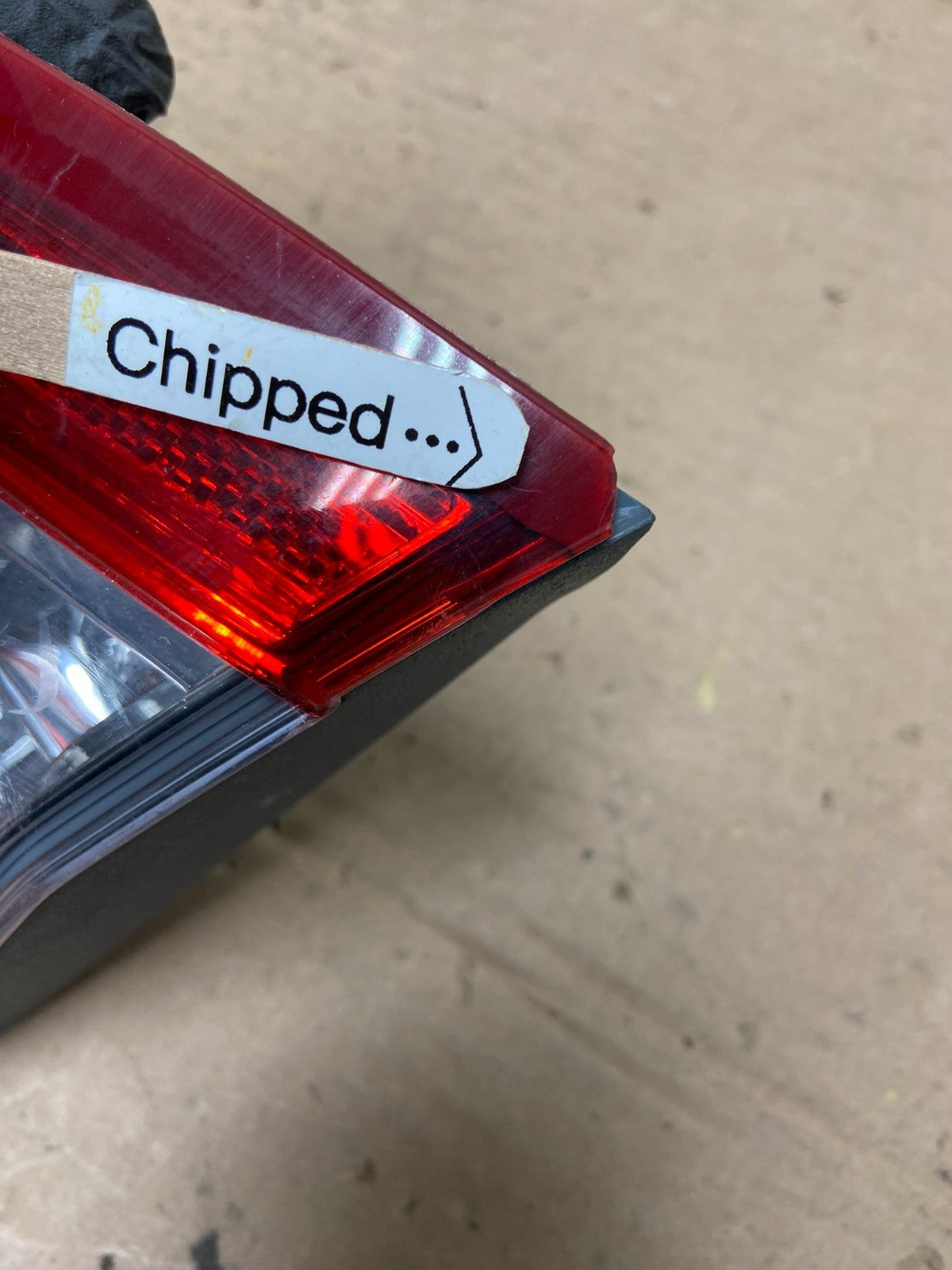 2013 to 2016 Ford Fusion Right Passenger RH Side Tail Light Inner Oem AB0108 LK4