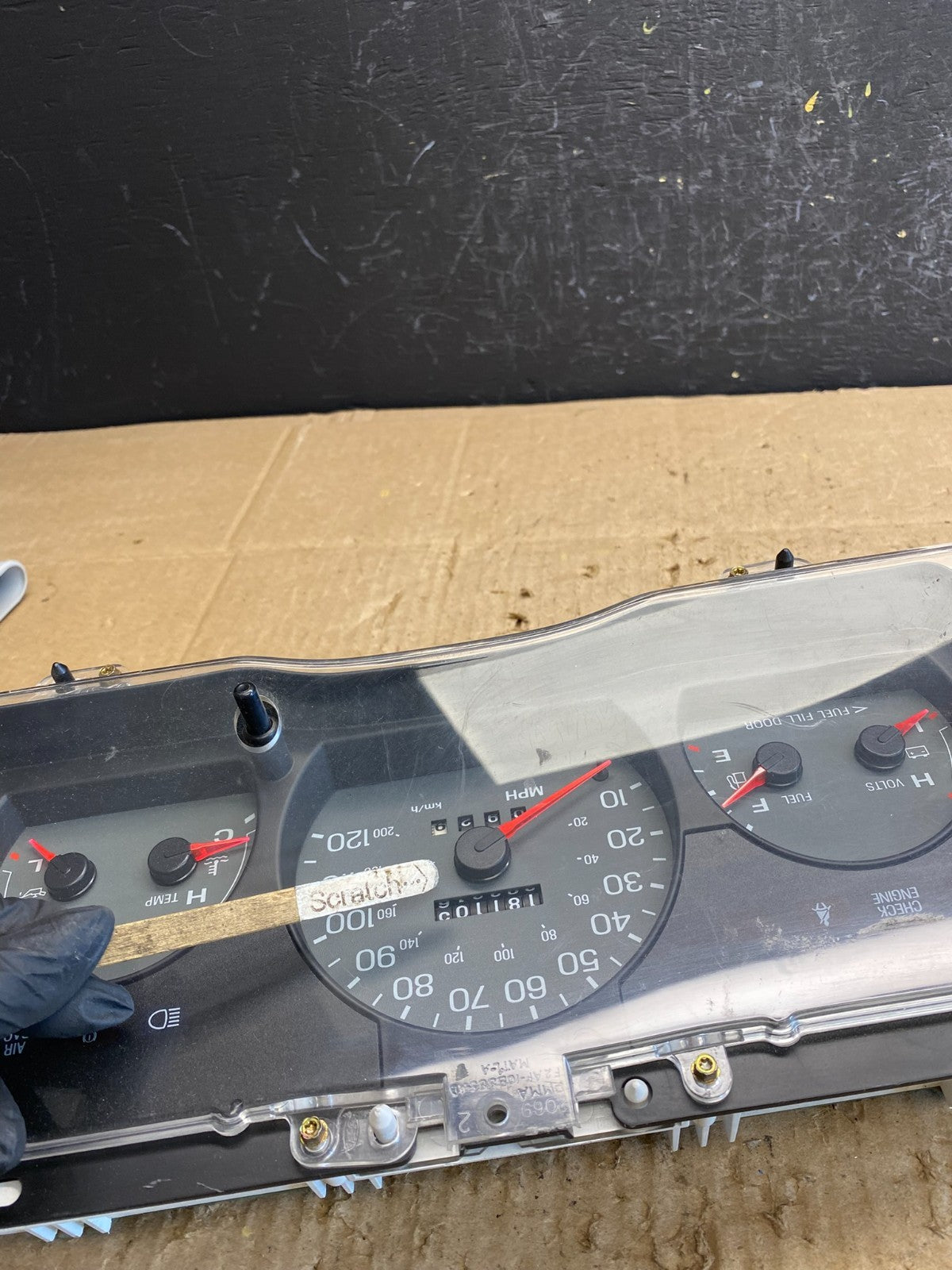 2001 to 2005 Mercury Grand Marquis Speedometer Cluster Gauge Oem AC4652 DG3