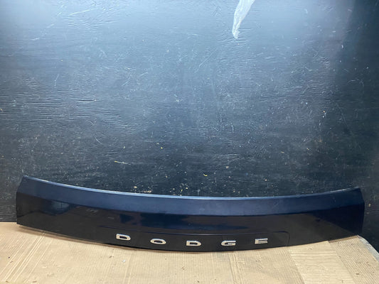 2011 to 2018 Dodge Grand Caravan Tail Gate Trim Molding With Camera OEM W2198 DG0