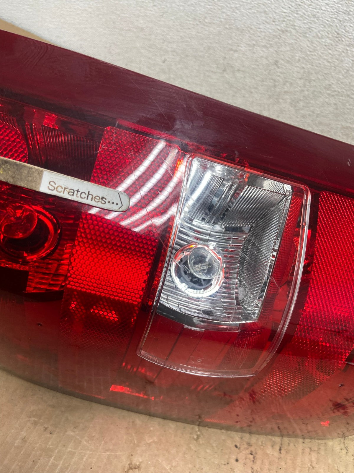 2007 to 2013 Chevrolet Silverado Left Driver LH Side Tail Light AG2362 LK3