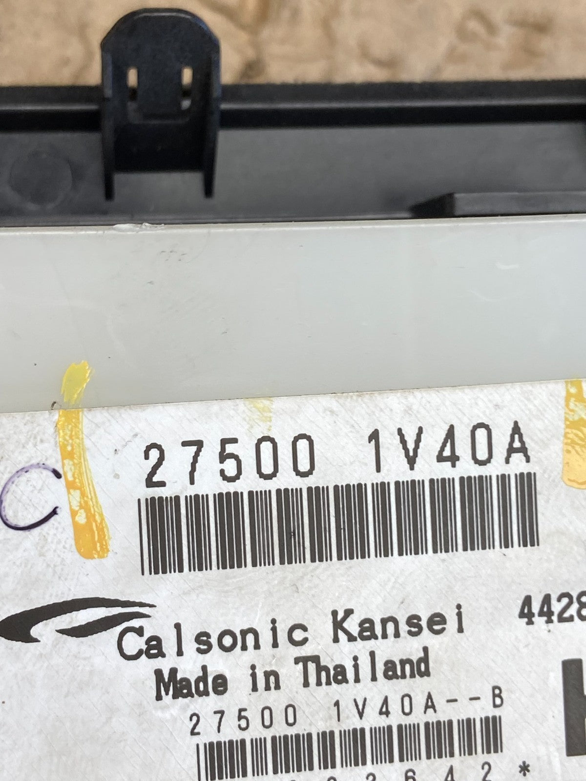 2009 - 2012 Nissan Murano Temperature Climate A/C AC Control Panel AB5859 DG5