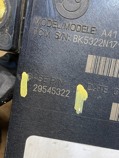 Allison Transmission Control Module 29545322 AJ0219 DG2