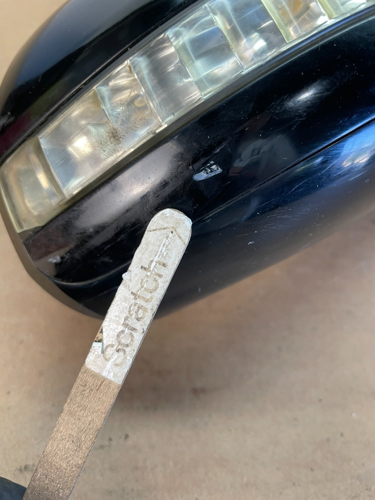 2009-2014 Nissan Maxima Right Passenger View Turn Signal Door Mirror AG05908