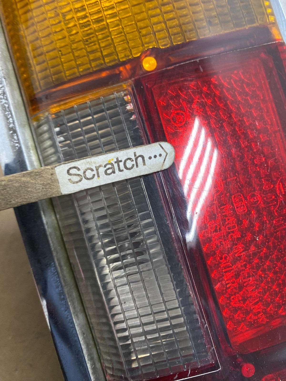 1996 - 1999 Mercedes-Benz W115 Left Driver Side Tail Light OEM p8104 DG4
