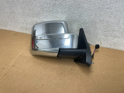 2007 - 2012 Jeep Patriot Right Passenger Heated View Chrome Door Mirror Q6551 DG1