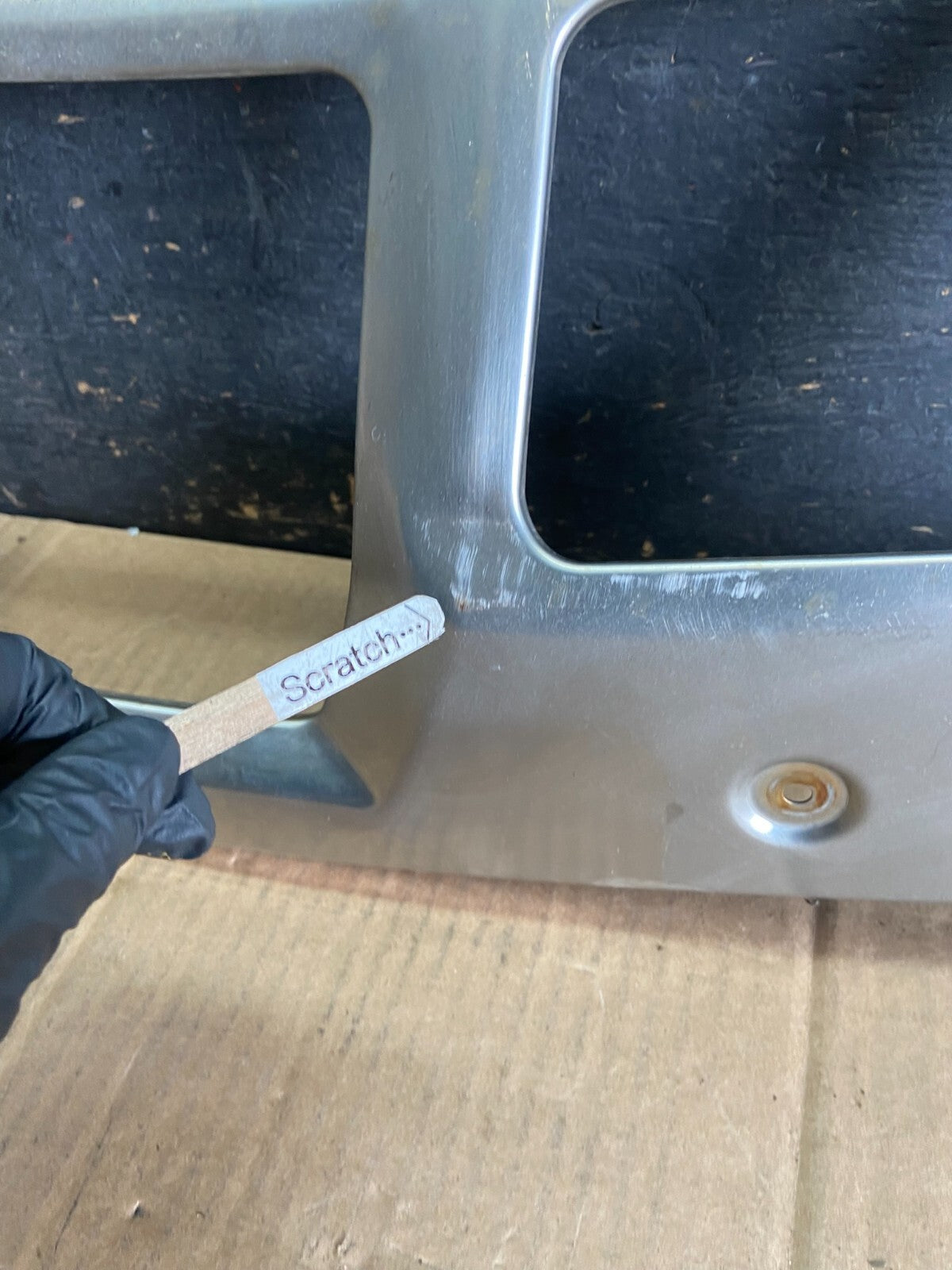 2009 to 2011 Mercedes-Benz ML550 Front Bumper Cover Metal Skid O11665