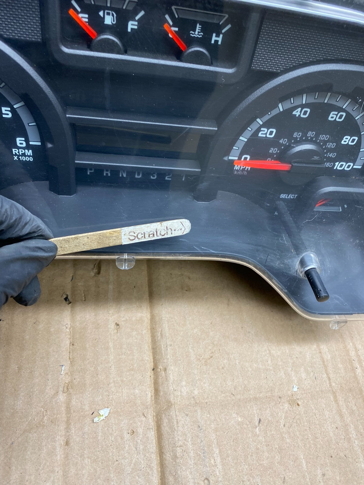 2010 Ford E150 E250 E350 VAN Gauge Speedometer Cluster AA4641 DG4