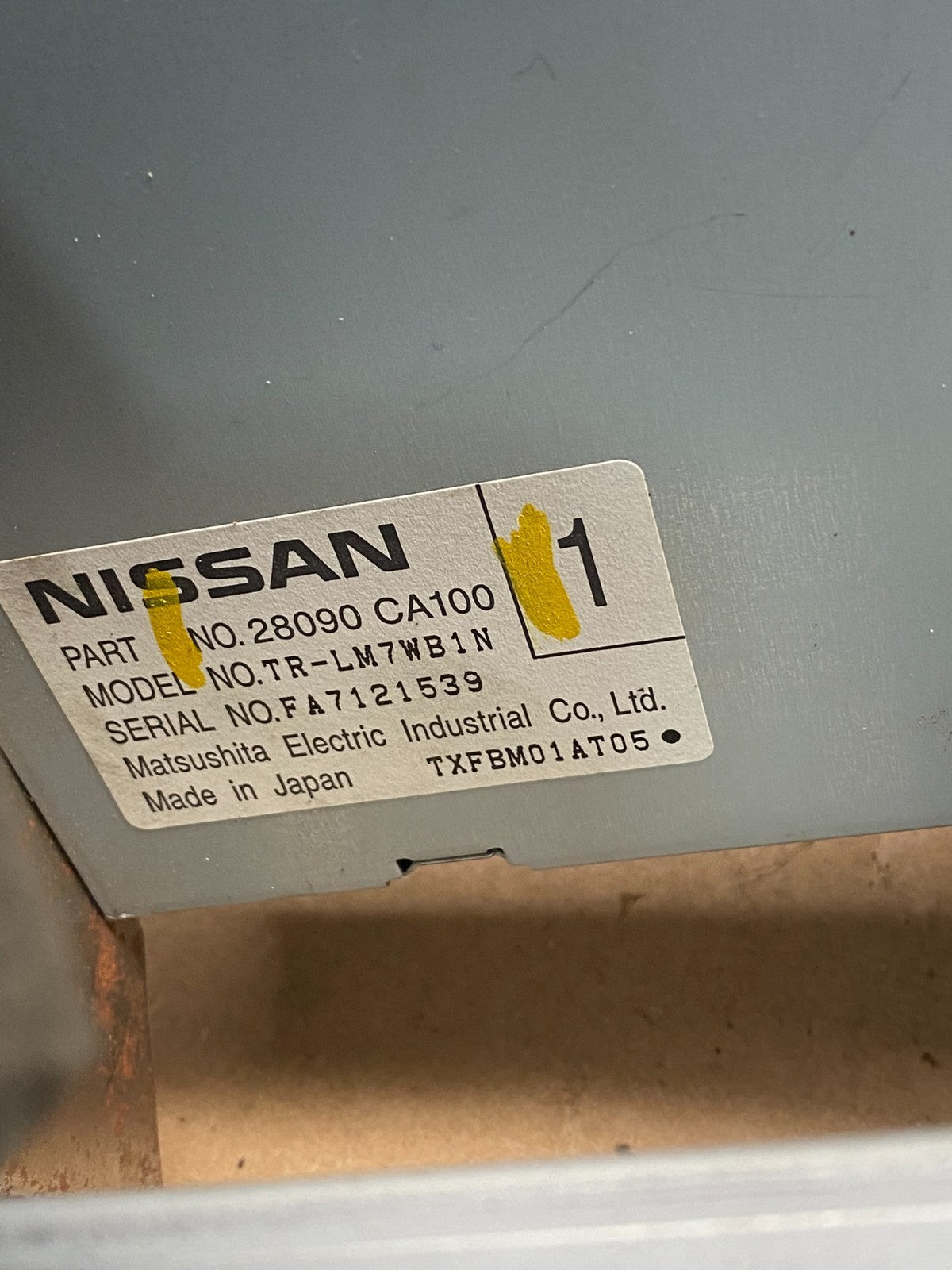 2006 2007 2008 Nissan Pathfinder Radio Display Information Screen r6425 DG6