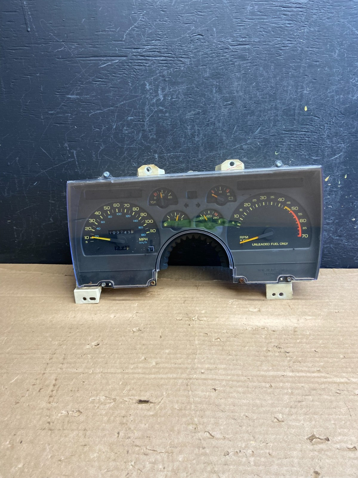 1990 1991 1992 Chevrolet Camaro Head Speedometer Cluster Gauge AF2659 DG0