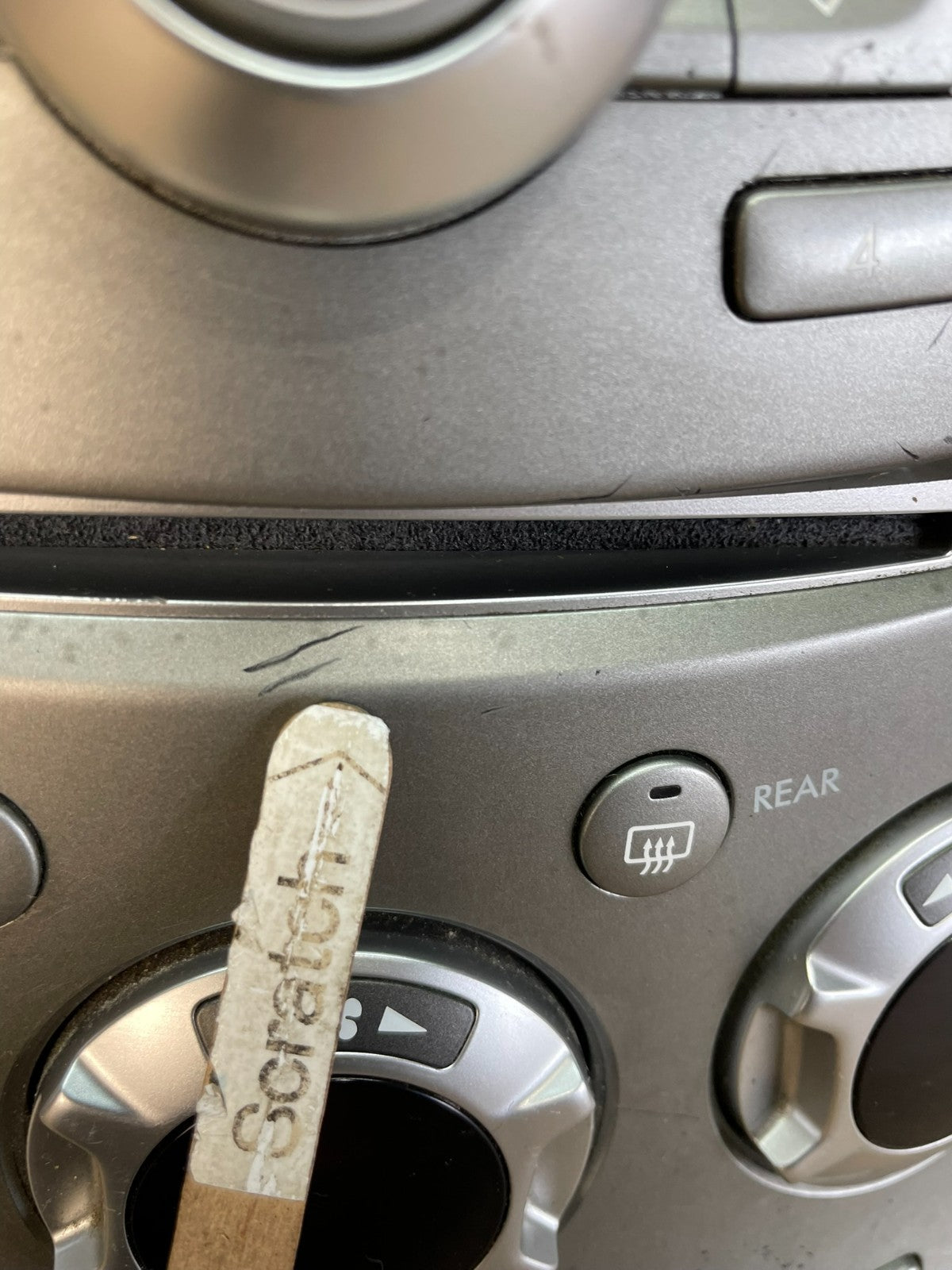 2006-2009 Subaru Tribeca Radio CD Player Climate Control Bezel Panel AE3415 DG4
