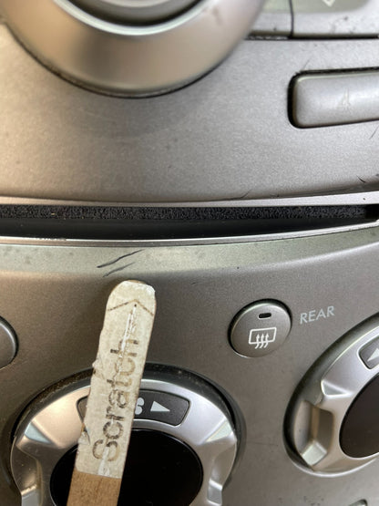 2006-2009 Subaru Tribeca Radio CD Player Climate Control Bezel Panel AE3415 DG4