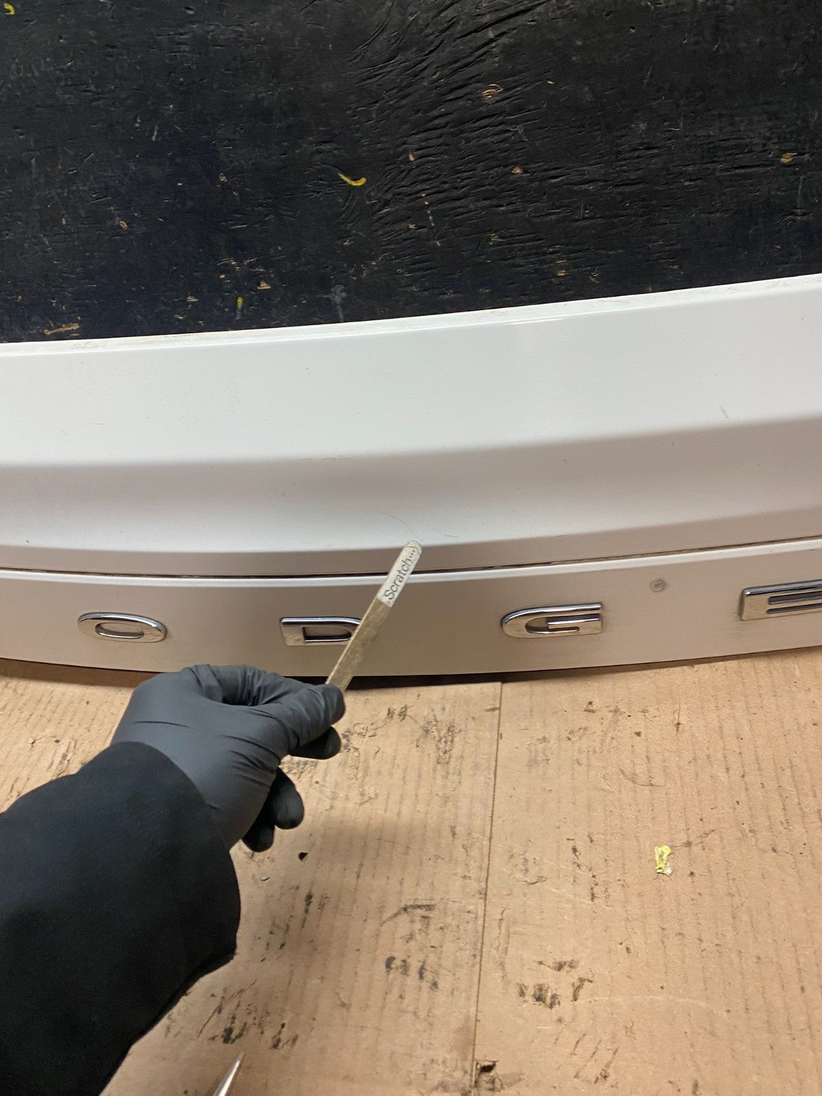 2011 to 2018 Dodge Grand Caravan Tail Gate Trim Molding With Camera OEM W2486 DG7