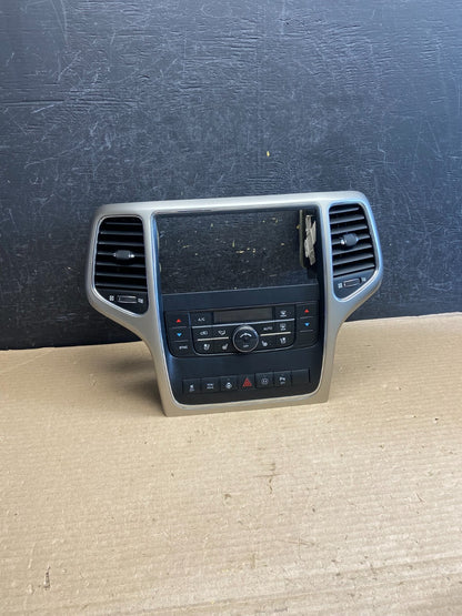 2011-2013 Jeep Grand Cherokee Center Radio Climate Control Bezel Vent AH3526 DG0