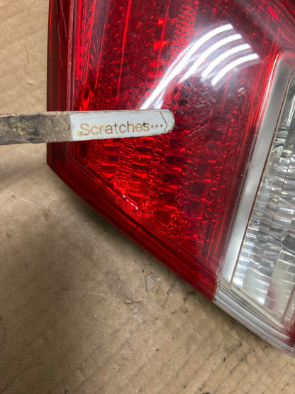 2007 2008 2009 Toyota Camry Right Passenger Rh Tail Light Inner AI8124 LK3
