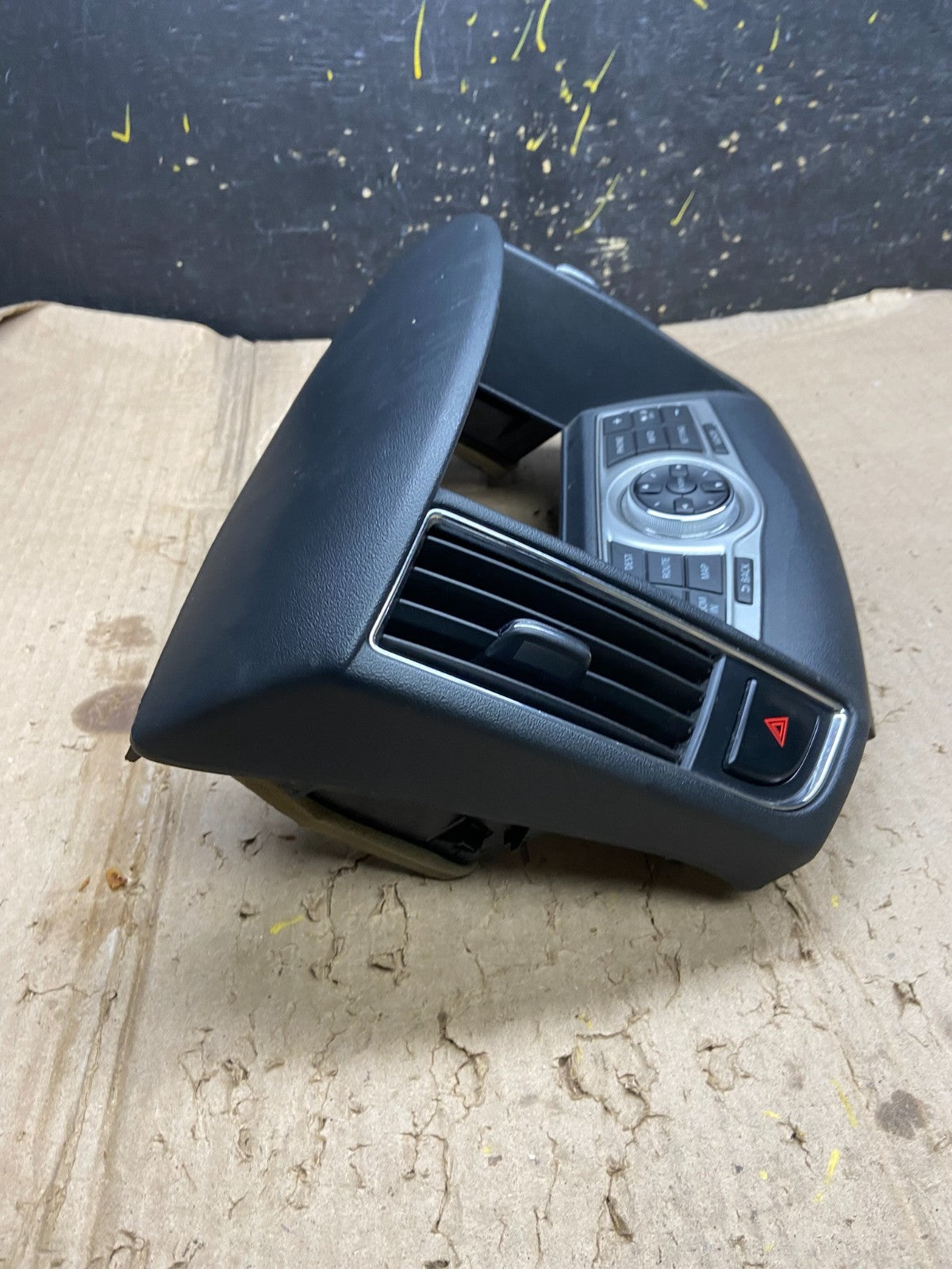 2009-2014 Nissan Maxima Center Console Climate Control Radio Bezel OEM X6239 DG1