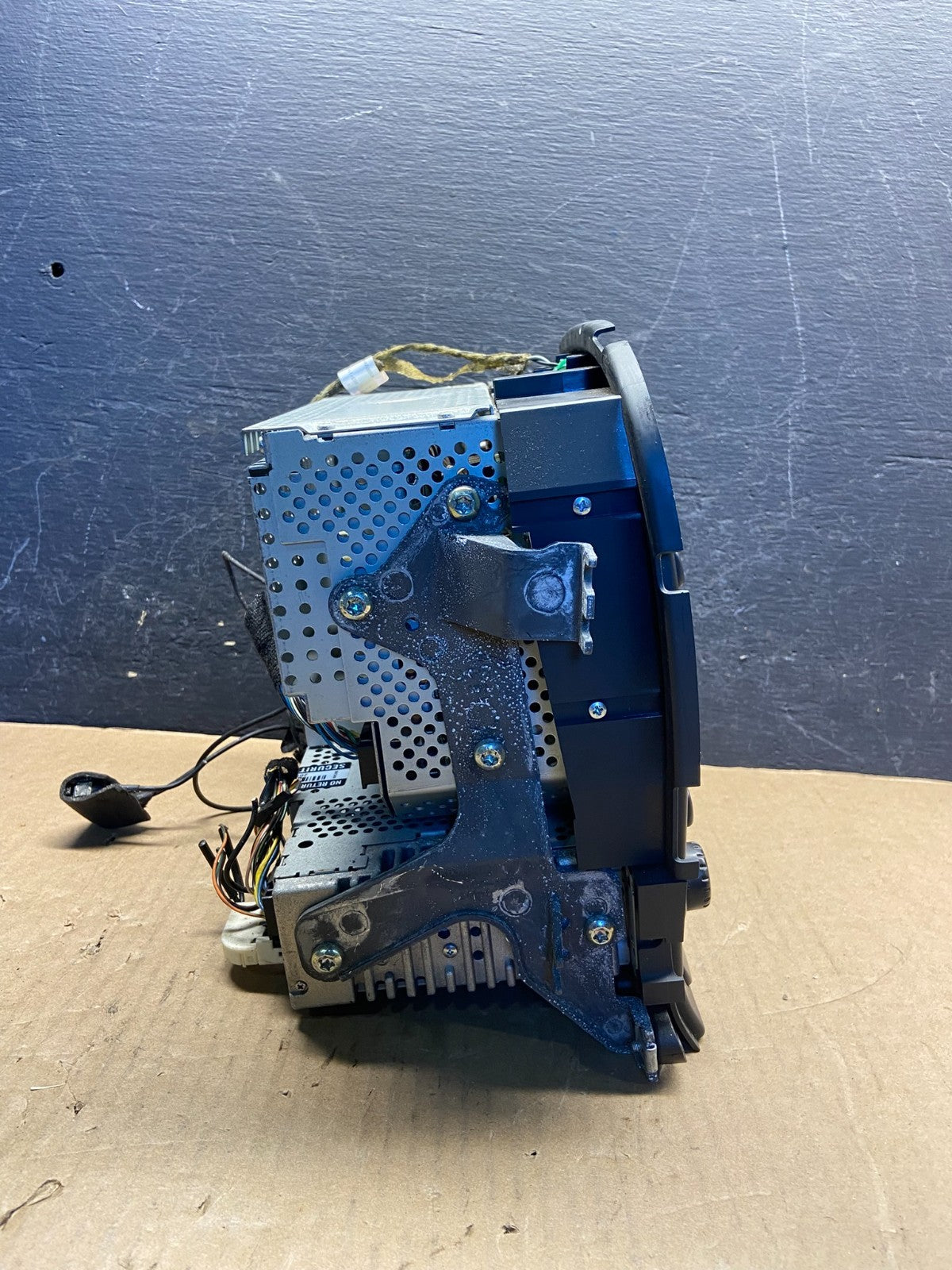 2003-2008 Jaguar S-Type Dash Climate A/C Screen Radio AM/FM Panel AF9414 DW2