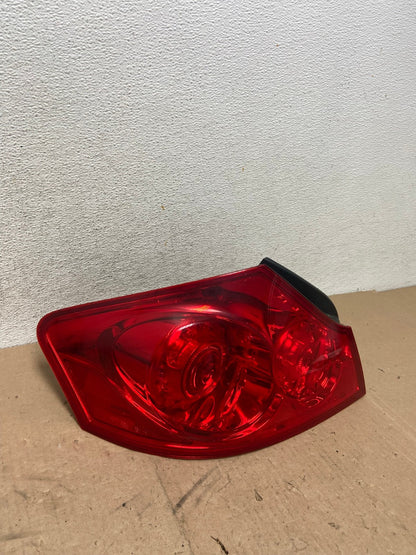 2007 to 2013 Infiniti G35 G37 Sedan Left Driver LH Side Tail Light AG4881 LK1