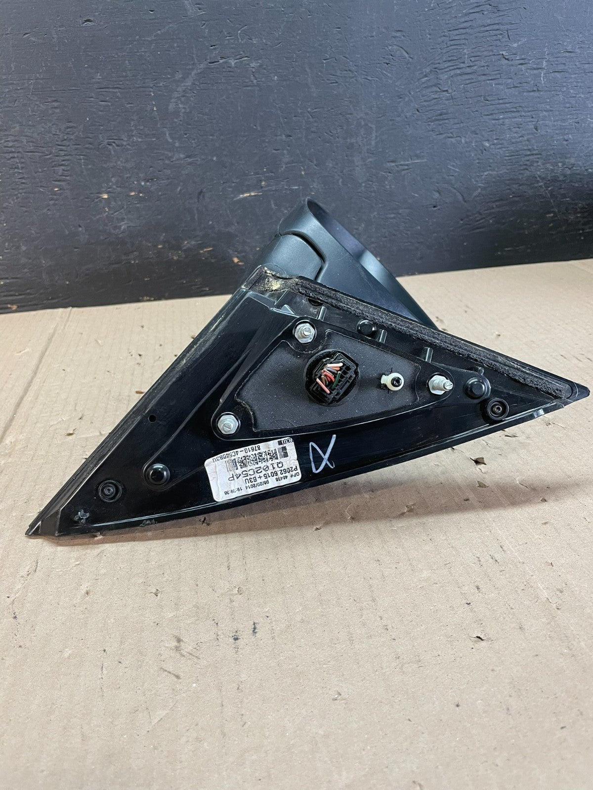 2014-2016 Kia Optima Left Driver Side View Door Mirror Turn Signal AD8679 DW4
