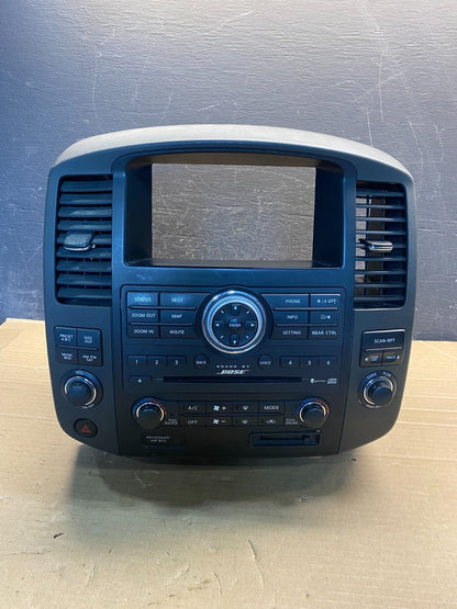 2008 2012 Nissan Pathfinder Radio A/C Heat Temperature Climate Control V8744 DG0