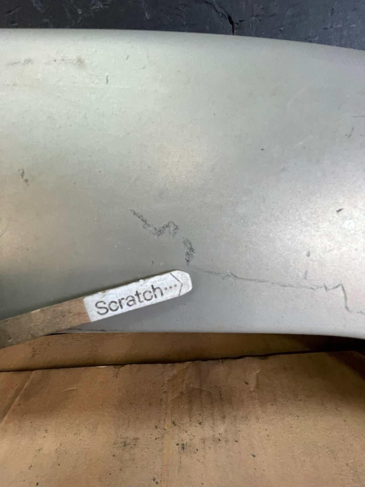 2001 to 2007 Toyota Highlander Upper Rear Upper Wing Spoiler AC51264