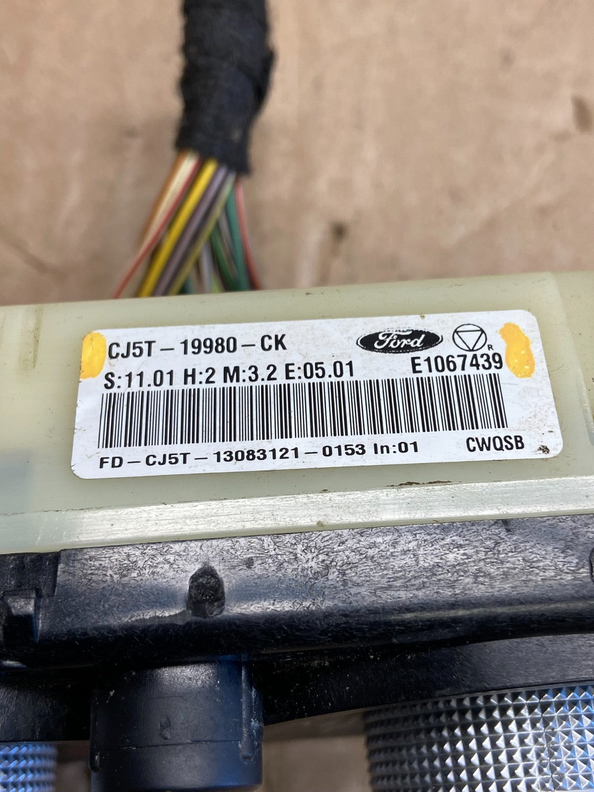 2013 2014 2015 Ford Escape Ac Heater Climate Control Temperature AH5638 DG4