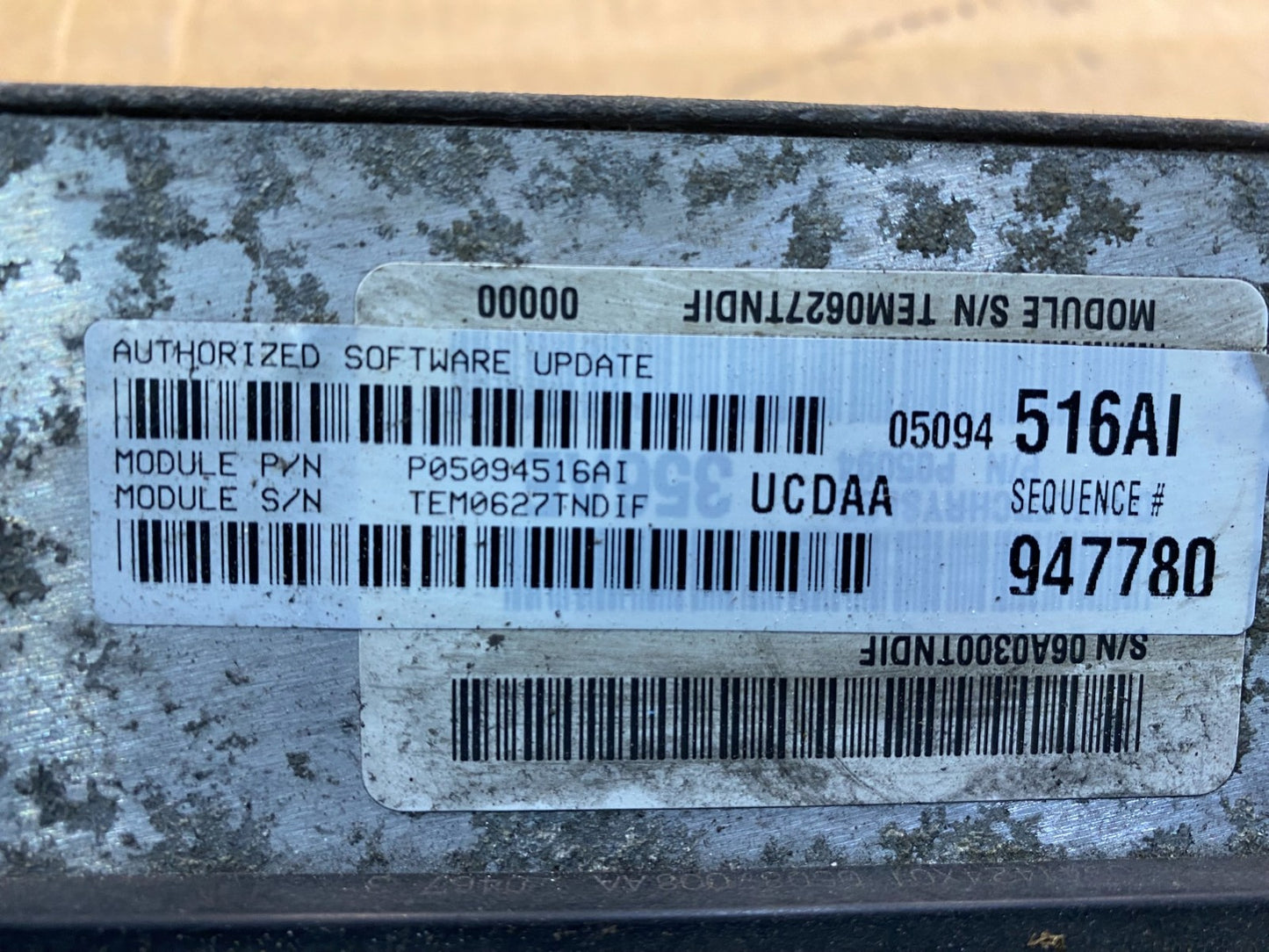 2007 Dodge Ram 5.7L Engine computer P68058135AE ECM PCM ECU OEM AB3589 DG4