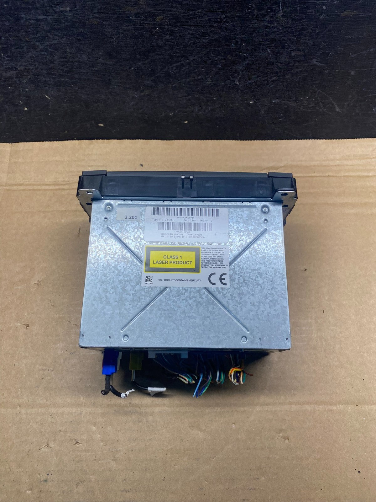 2008 2013 Jeep Dodge Chrysler Screen Display CD Player Satellite Radio AH4809 DG3